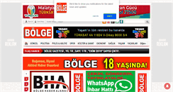 Desktop Screenshot of bolgegazetesi.com